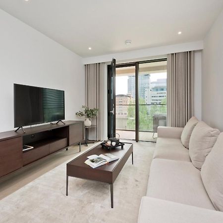 Elegant And Modern Apartments In Canary Wharf Right Next To Thames Londra Exterior foto