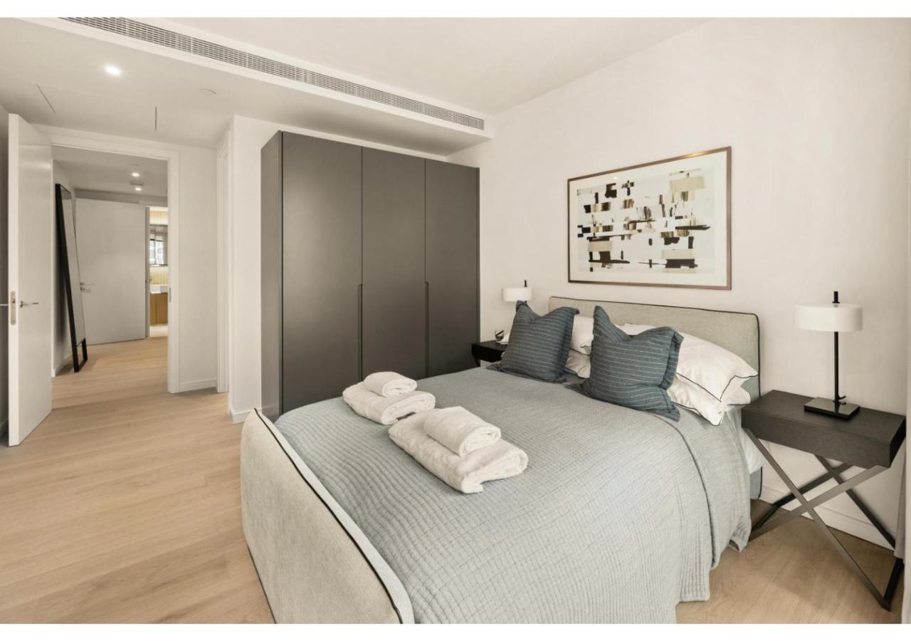 Elegant And Modern Apartments In Canary Wharf Right Next To Thames Londra Exterior foto